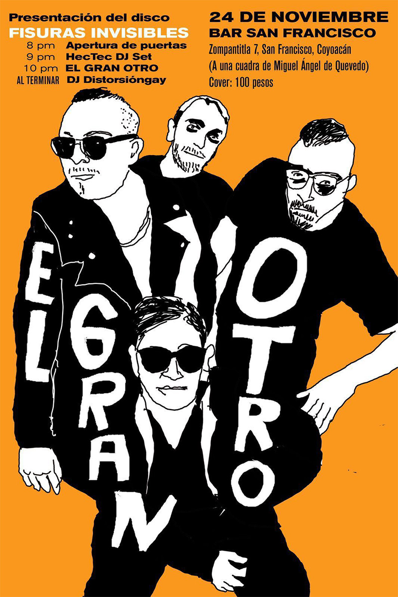 el gran otro - presentación album fisuras invisibles